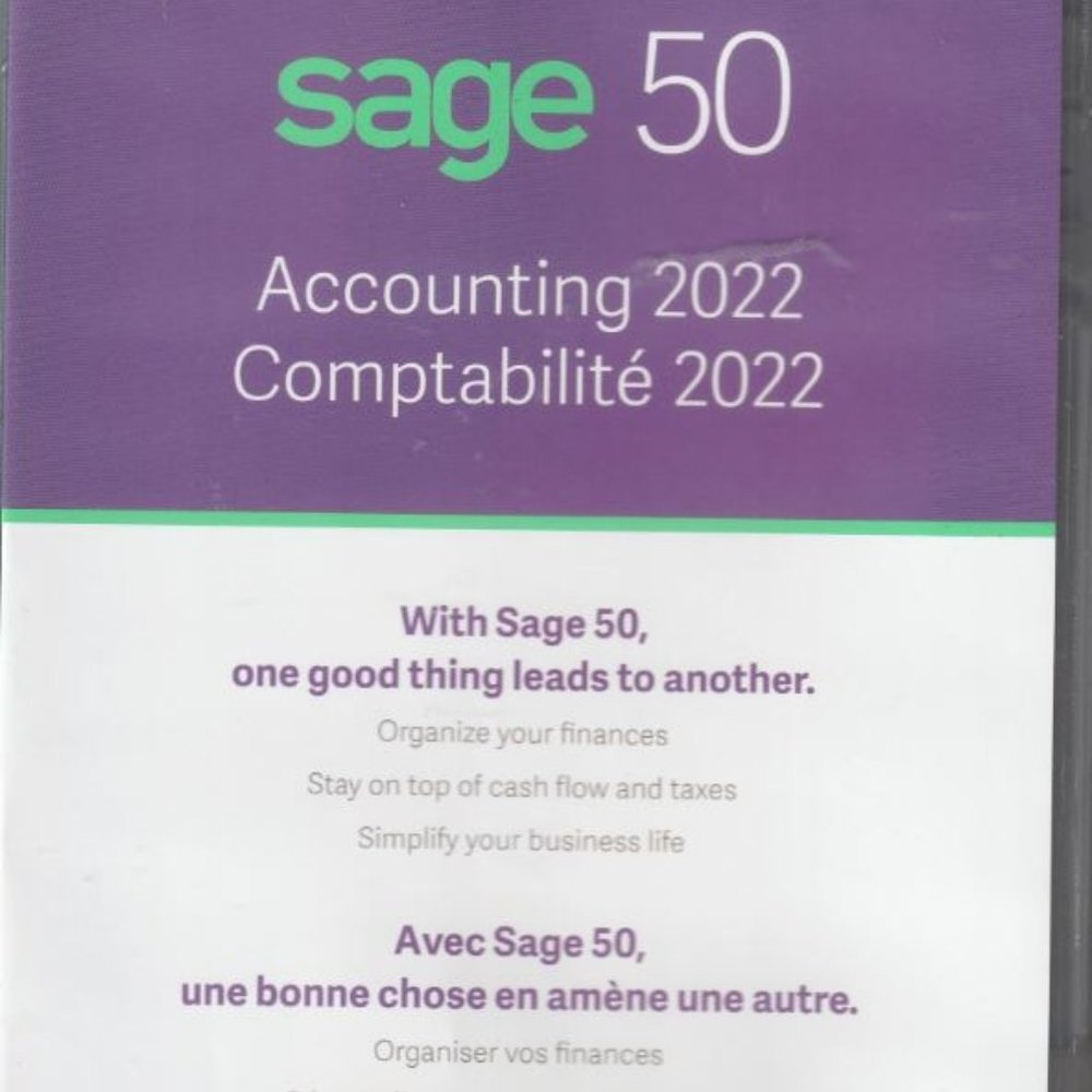 Genuine Sage 50 PRO 2022 Accounting